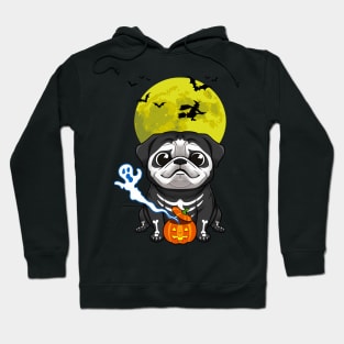 Halloween Pug: Spooky and Adorable Hoodie